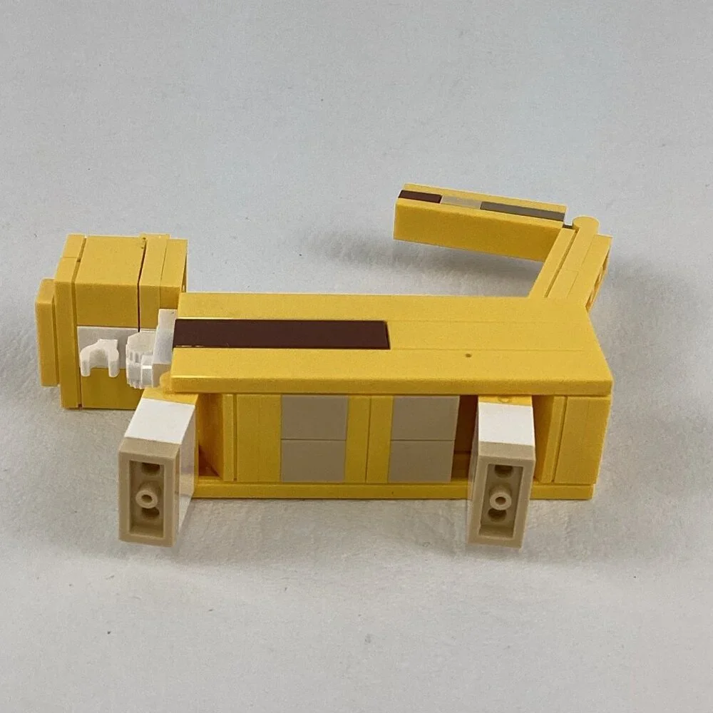 Lego Minecraft BigFig Ocelot Figure Buildable Movable Video Game Set 21156